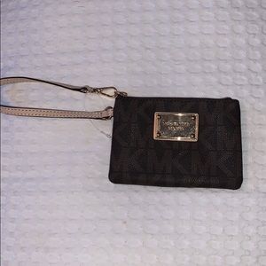 Michael Kors wristlet wallet